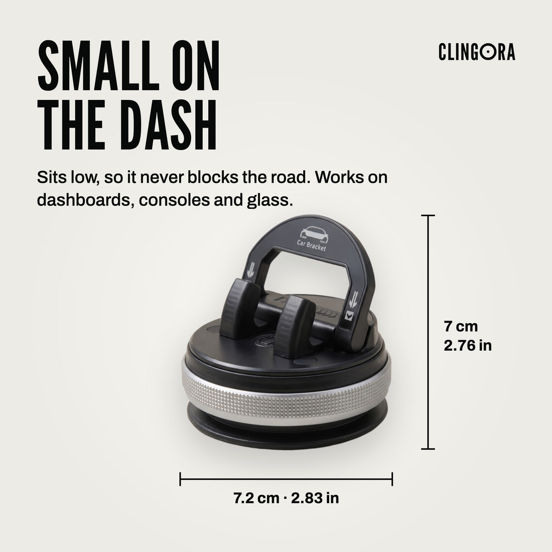 7.2 cm wide, 7 cm tall