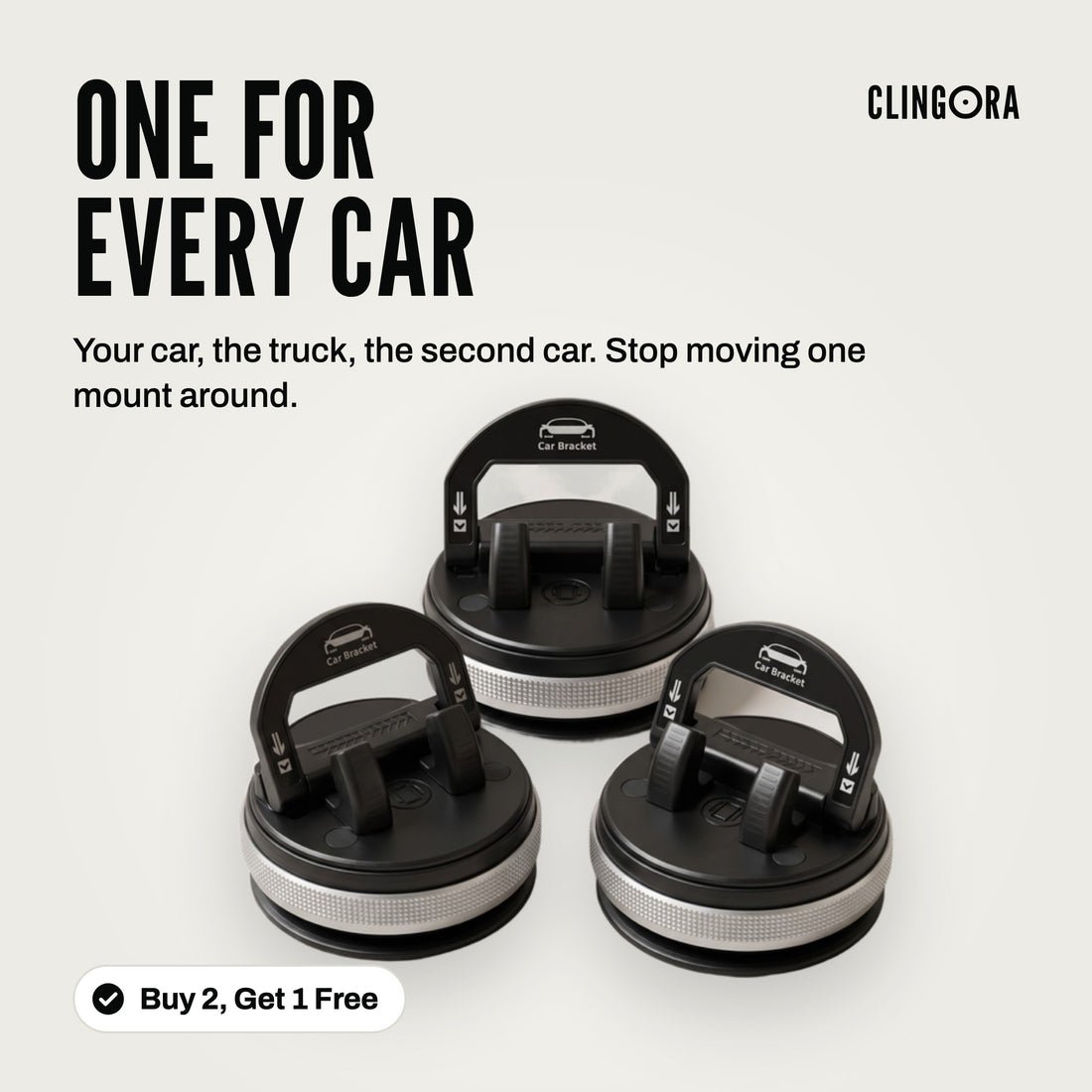 One for every car: the 3-pack